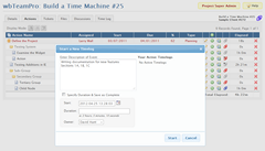 wbTeamPro Dynamic Timelog Creation